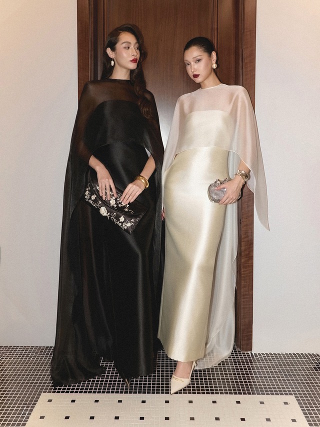 Đầm dự tiệc đơn sắc, tối giản gây ấn tượng từ ánh nhìn đầu tiên - Ảnh 4.