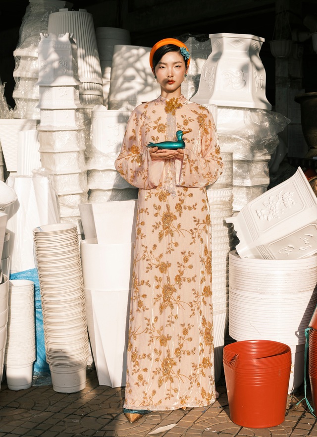 Bí quyết chọn phụ kiện cho áo dài thêm sang trọng, quý phái - Ảnh 12.