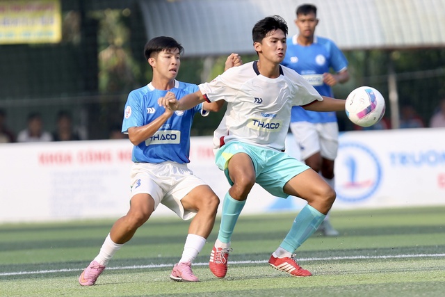 Trường ĐH Công nghệ TP.HCM 2-2 (5-3) ĐH Trà Vinh: Vé VCK kịch tính - Ảnh 2.