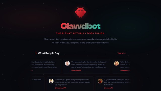 Trợ l&yacute; AI Clawdbot đang g&acirc;y sốt cộng đồng c&ocirc;ng nghệ - Ảnh 1.