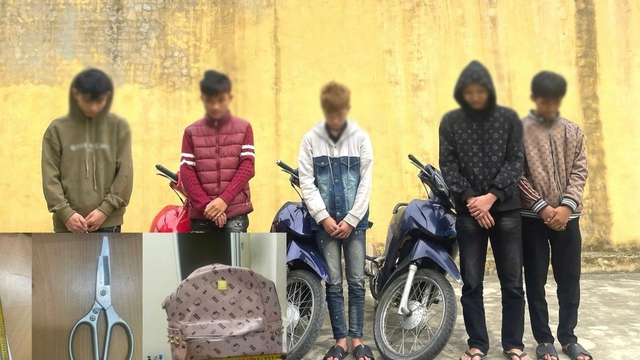 Nh&oacute;m thanh thiếu ni&ecirc;n trộm cắp tiền c&ocirc;ng đức khắp 4 tỉnh- Ảnh 1.