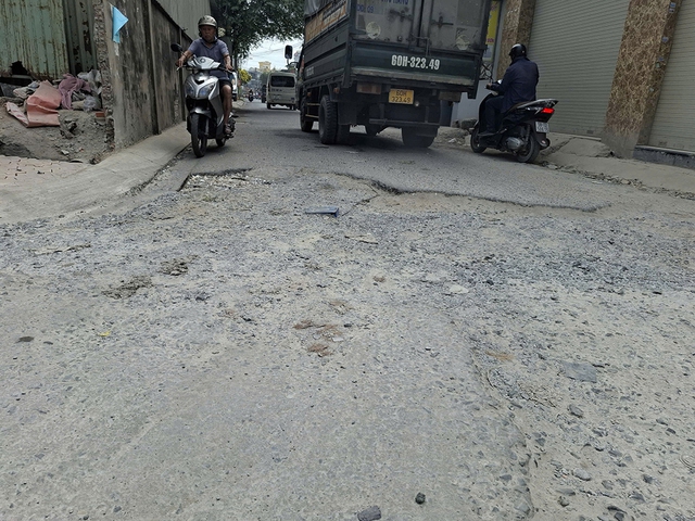 Đường loang lổ ổ g&agrave;- Ảnh 1.