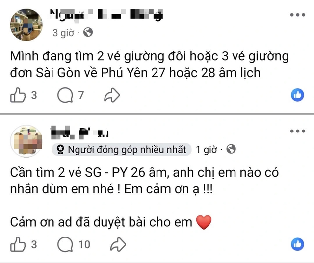 Những 'chợ vé xe tết' trên mạng: Thật – giả lẫn lộn - Ảnh 3.