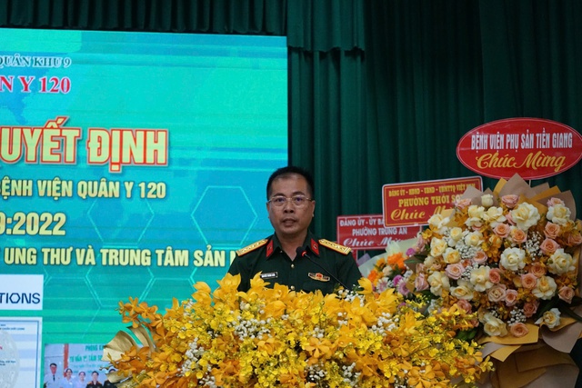 Bệnh viện Quân y 120 công bố năng lực Khoa Xét nghiệm đạt chuẩn ISO 15189:2022 - Ảnh 1. Bệnh viện Quân y 120 công bố năng lực Khoa Xét nghiệm đạt chuẩn ISO 15189:2022 - Ảnh 1.