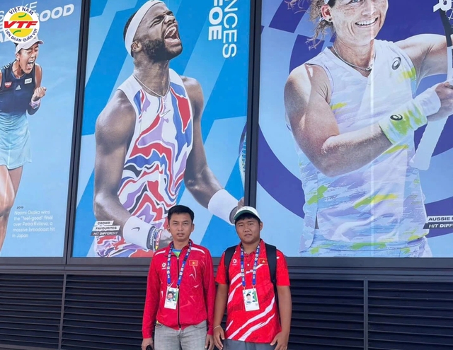 L&ecirc; Tiến Anh trước cơ hội v&agrave;o b&aacute;n kết U.14 đơn nam quần vợt &Uacute;c mở rộng- Ảnh 2.