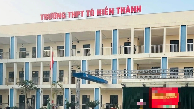 Nghi vấn gi&aacute;o vi&ecirc;n Trường THPT T&ocirc; Hiến Th&agrave;nh tự sửa nhiều điểm thi học kỳ- Ảnh 1.