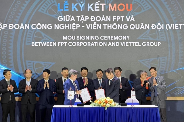 FPT - Viettel bắt tay làm chủ công nghệ chiến lược chip bán dẫn- Ảnh 1. FPT - Viettel bắt tay làm chủ công nghệ chiến lược chip bán dẫn- Ảnh 1.