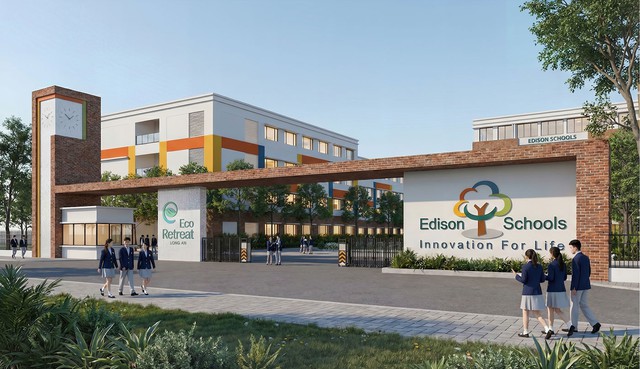 Động thổ tổ hợp gi&aacute;o dục li&ecirc;n cấp Edison Eco Retreat quy m&ocirc; 3.600 học sinh- Ảnh 2.