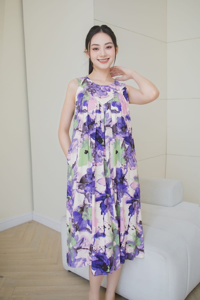 Bản tình ca mềm mại với váy vải lanh - Ảnh 8.