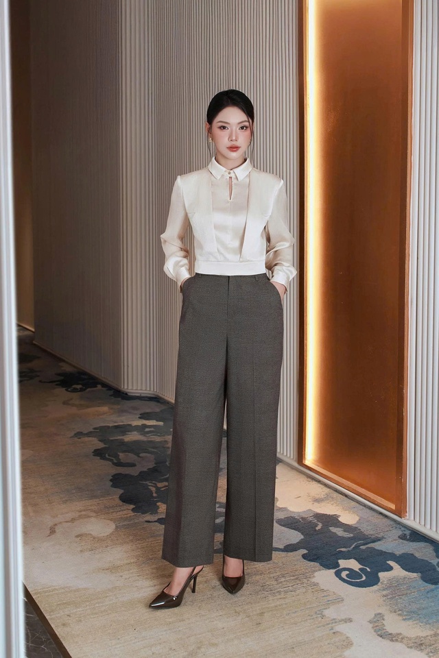 Sự tinh tế gói gọn trong những thiết kế áo blouse - Ảnh 4.