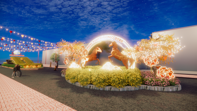 Chợ hoa xuân 'Trên bến dưới thuyền' ở phường Phú Định, TP.HCM bắt đầu từ 2.2- Ảnh 7. Chợ hoa xuân 'Trên bến dưới thuyền' ở phường Phú Định, TP.HCM bắt đầu từ 2.2- Ảnh 7.