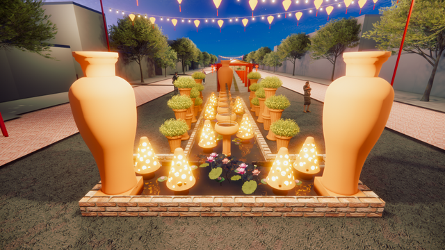 Chợ hoa xuân 'Trên bến dưới thuyền' ở phường Phú Định, TP.HCM bắt đầu từ 2.2- Ảnh 4. Chợ hoa xuân 'Trên bến dưới thuyền' ở phường Phú Định, TP.HCM bắt đầu từ 2.2- Ảnh 4.