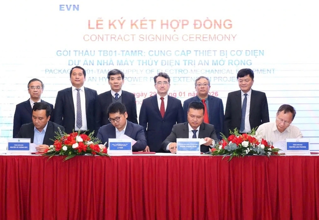 Doanh nghiệp Trung Quốc tr&uacute;ng thầu ngh&igrave;n tỉ ở nh&agrave; m&aacute;y thủy điện Trị An mở rộng - Ảnh 1.