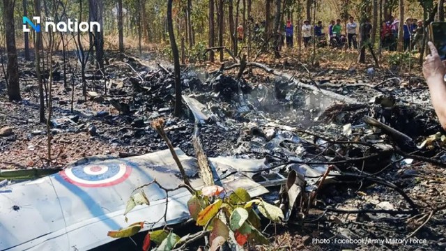 M&aacute;y bay rơi Th&aacute;i Lan 2026 khiến 2 phi c&ocirc;ng thiệt mạng trong chuyến bay huấn luyện - Ảnh 2.