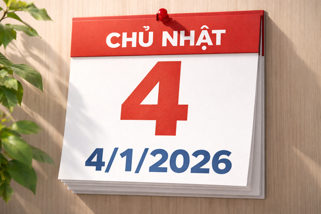 H&ocirc;m nay 4.1 l&agrave; chủ nhật đầu ti&ecirc;n năm 2026: Ng&agrave;y g&igrave; m&agrave; nhiều người quan t&acirc;m?- Ảnh 1.