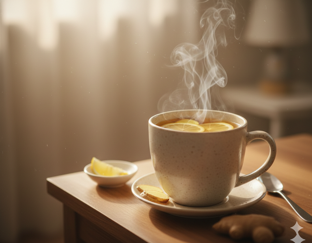 Mùa đông uống trà gừng chanh: Cơ thể được lợi gì? - Ảnh 1.