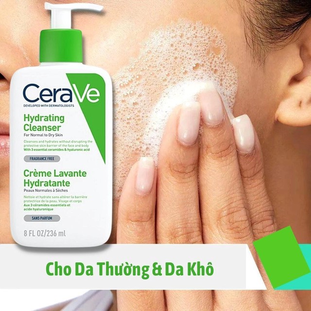 Review top 7 sữa rửa mặt cho da kh&ocirc; bong tr&oacute;c, gi&uacute;p l&agrave;n da căng mịn  - Ảnh 9.