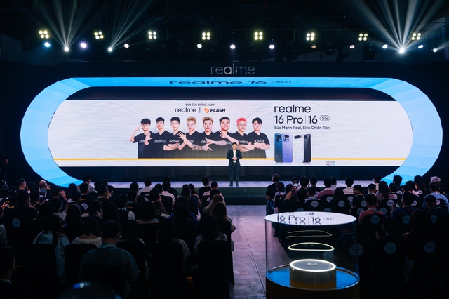 Tr&igrave;nh l&agrave;ng smartphone realme 16 series t&iacute;ch hợp hệ thống camera v&agrave; c&ocirc;ng cụ AI mới - Ảnh 1.