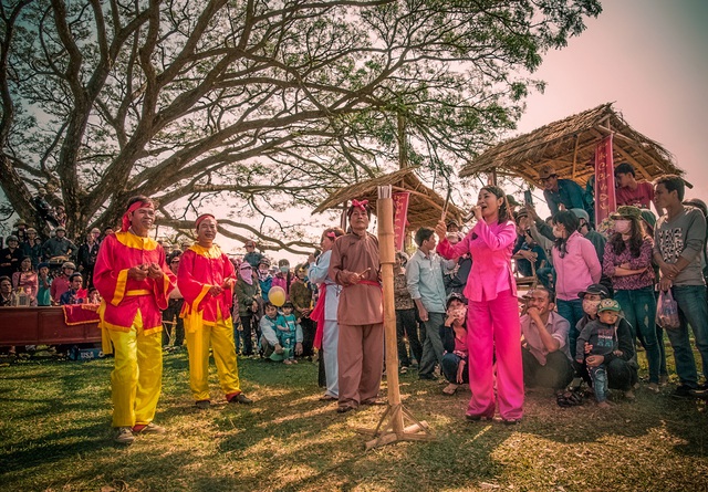 Nghe anh Hiệu hát bài chòi - Ảnh 1.