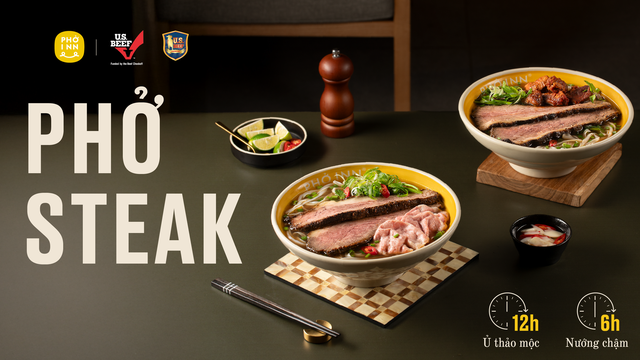 Phở Steak: Ch&uacute;t ph&aacute; c&aacute;ch hiện đại tr&ecirc;n nền vị phở th&acirc;n quen- Ảnh 1.