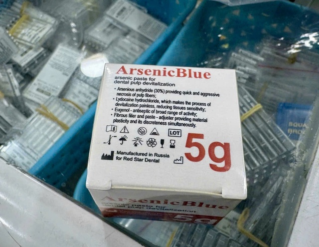 Bộ Y tế rà soát về cấp phép thuốc diệt tủy có thạch tín - Ảnh 1.