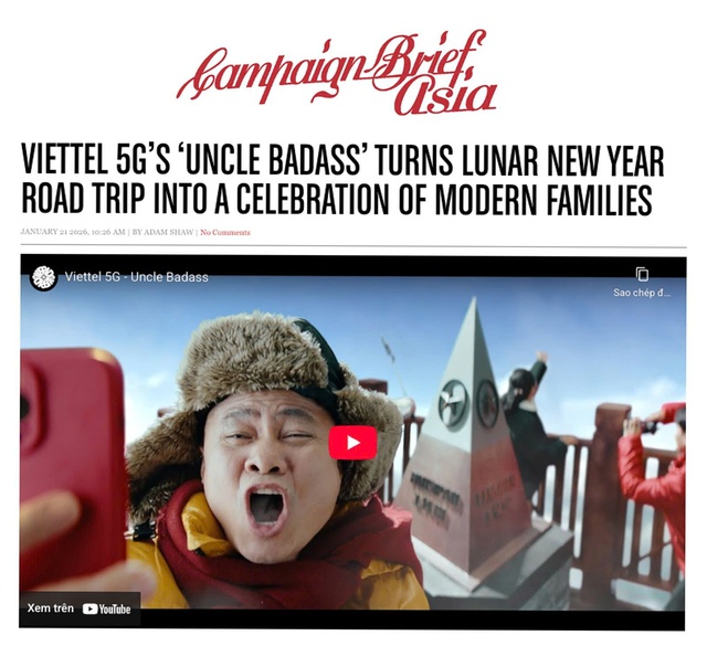 Truyền th&ocirc;ng quốc tế th&iacute;ch th&uacute; với &ocirc;ng bố &lsquo;chất chơi&rsquo; của Viettel Telecom- Ảnh 3.