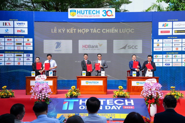HUTECH IT Open Day 2026: Kết nối doanh nghiệp với nguồn nh&acirc;n lực IT tương lai- Ảnh 3.