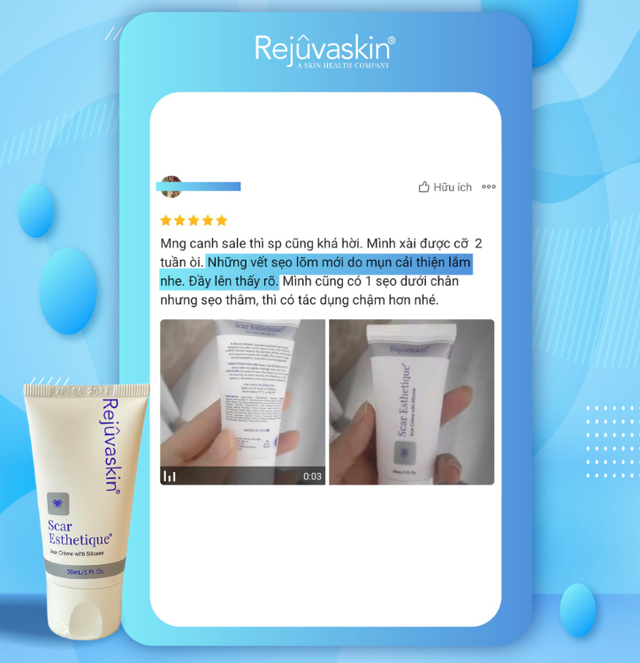 Hướng dẫn sử dụng kem l&agrave;m mờ sẹo rỗ Rejuvaskin Scar Esthetique đ&uacute;ng chuẩn y khoa - Ảnh 6.