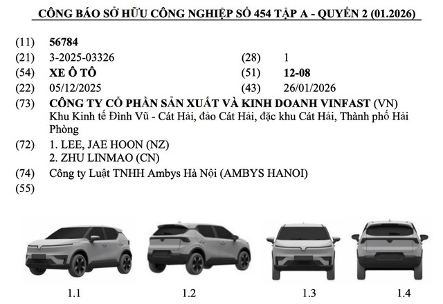 VinFast VF 5 chuẩn bị nâng cấp, thiết kế mạnh mẽ hơn