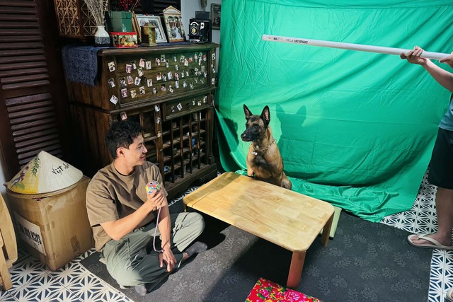 Diễn vi&ecirc;n &lsquo;Tử chiến tr&ecirc;n kh&ocirc;ng&rsquo; đ&oacute;ng phim si&ecirc;u thực- Ảnh 3.