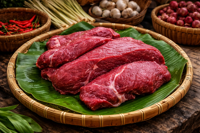 Bác sĩ chia sẻ 4 cách phân biệt thịt bò giả và thịt nguyên chất - Ảnh 1.