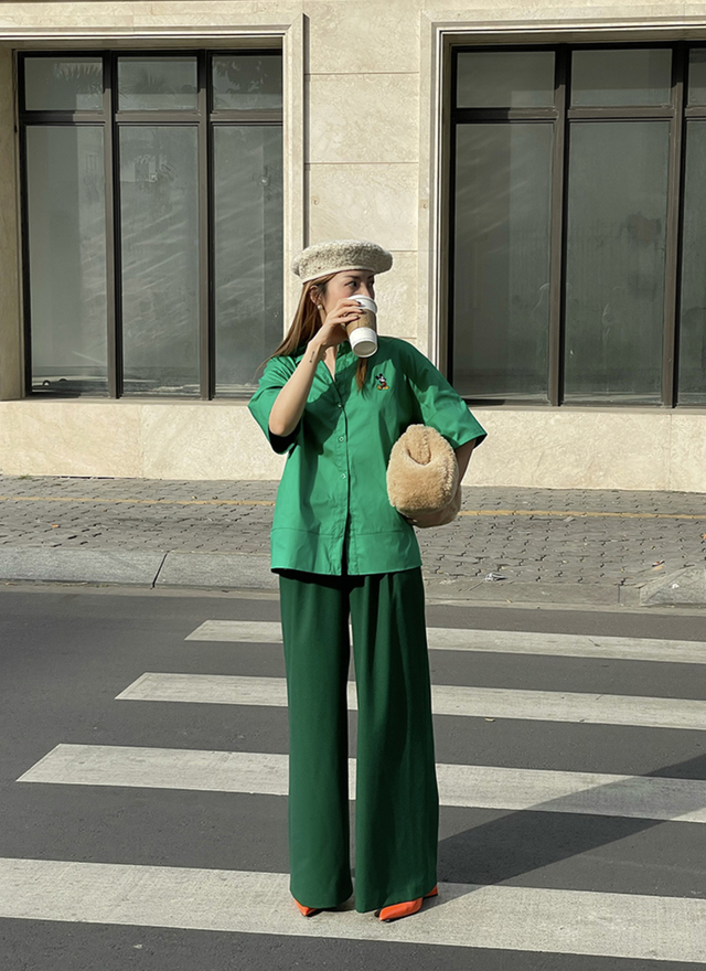 Diện sắc xanh lá cây, làm sao để không bị già? - Ảnh 8.