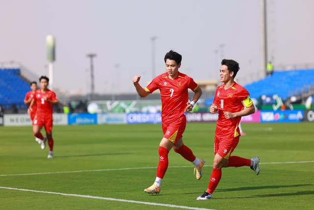 Vietnam U23 1-0 Iordania U23, Campionatul Asiatic 2026: Dinh Bac transformă cu succes lovitura de pedeapsă - Foto 7.