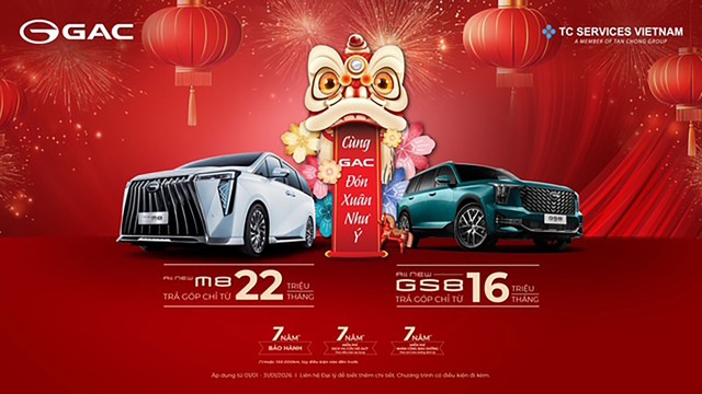GAC Việt Nam khởi đầu năm mới với ngập tr&agrave;n ưu đ&atilde;i - Ảnh 1.