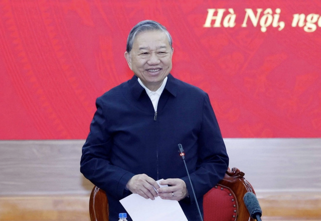 Tổng B&iacute; thư: X&acirc;y dựng 2 nghị quyết về đổi mới m&ocirc; h&igrave;nh ph&aacute;t triển đất nước - Ảnh 1.