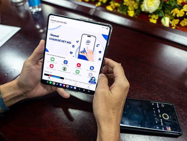 H&agrave; Nội cho ph&eacute;p nộp phạt giao th&ocirc;ng qua iHanoi - Ảnh 1.