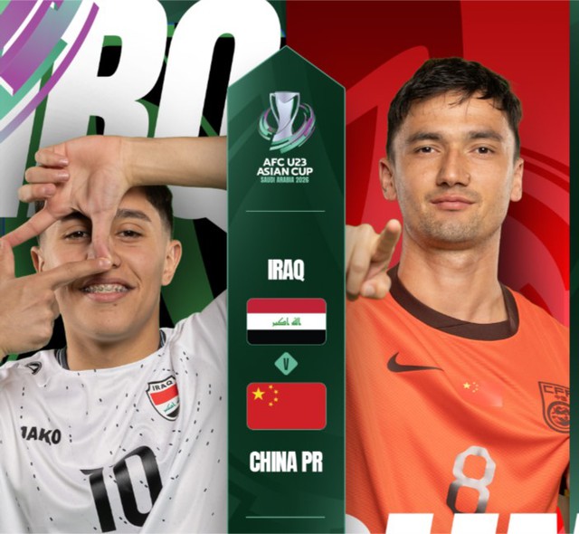 Thủ thành U.23 Trung Quốc hóa 'người nhện', giúp đội nhà cầm chân U.23 Iraq- Ảnh 1. Thủ thành U.23 Trung Quốc hóa 'người nhện', giúp đội nhà cầm chân U.23 Iraq- Ảnh 1.