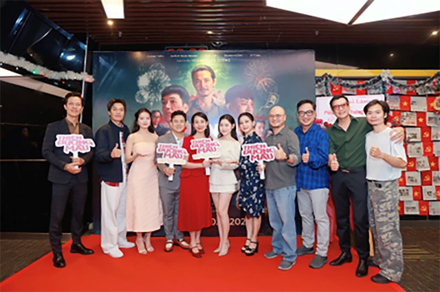 Phim rạp 2026: Họp báo phim Thiên Đường Máu - Thiều Hoa sánh vai NSƯT Hạnh Thúy - Ảnh 1.