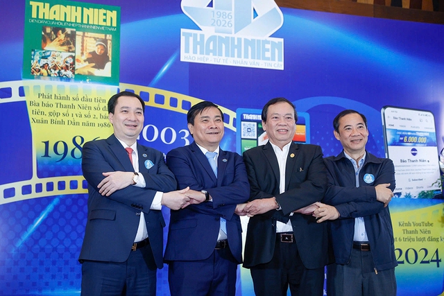 B&aacute;o Thanh Ni&ecirc;n kỷ niệm 40 năm ph&aacute;t triển v&agrave; kh&aacute;t vọng trong kỷ nguy&ecirc;n mới - Ảnh 1.