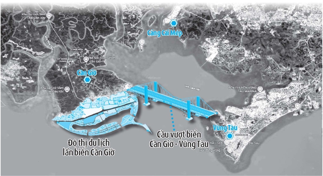 Kích hoạt đường vượt biển nối Cần Giờ - Vũng Tàu- Ảnh 3. Kích hoạt đường vượt biển nối Cần Giờ - Vũng Tàu- Ảnh 3.
