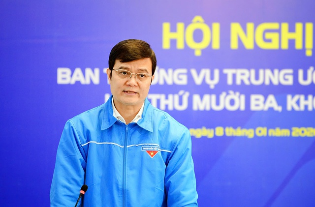 Khai mạc Hội nghị Ban Thường vụ T.Ư Đoàn lần thứ 13- Ảnh 1. Khai mạc Hội nghị Ban Thường vụ T.Ư Đoàn lần thứ 13- Ảnh 1.