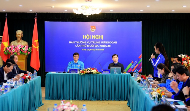 Khai mạc Hội nghị Ban Thường vụ T.Ư Đoàn lần thứ 13- Ảnh 2. Khai mạc Hội nghị Ban Thường vụ T.Ư Đoàn lần thứ 13- Ảnh 2.