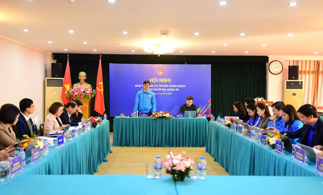 Khai mạc Hội nghị Ban Thường vụ T.Ư Đoàn lần thứ 13- Ảnh 3. Khai mạc Hội nghị Ban Thường vụ T.Ư Đoàn lần thứ 13- Ảnh 3.