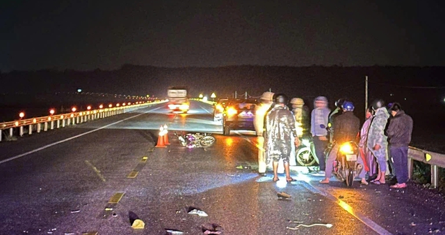 Quảng Trị: Hai xe m&aacute;y va chạm, một thanh ni&ecirc;n tử vong- Ảnh 1.