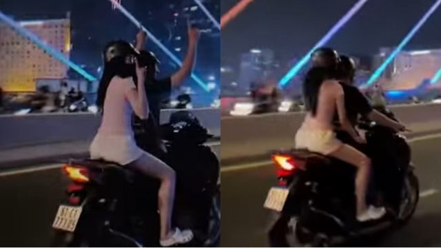 CSGT TP.HCM tịch thu xe SH của nam thanh ni&ecirc;n bu&ocirc;ng 2 tay tr&ecirc;n cầu Ba Son- Ảnh 2.