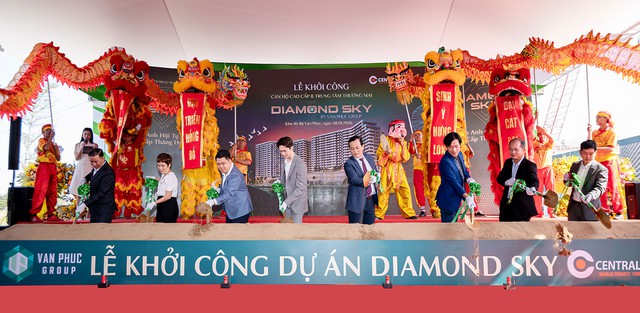 Van Phuc Group khởi c&ocirc;ng phần hầm Diamond Sky: dấu ấn &ldquo;thần tốc&rdquo; biểu tượng sống mới- Ảnh 1.