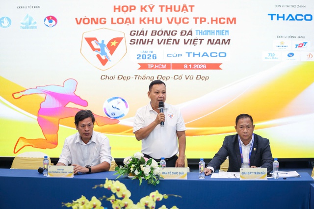 Giải TNSV cập nhật luật mới như VCK U.23 ch&acirc;u &Aacute; 2026, rất b&agrave;i bản v&agrave; chuy&ecirc;n nghiệp - Ảnh 2.