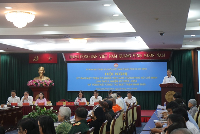 MTTQ Việt Nam TP.HCM phải 'gần d&acirc;n, gần cơ sở, gần kh&ocirc;ng gian số' - Ảnh 2.