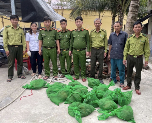 22 con chồn hương bị bỏ tr&ecirc;n chiếc vỏ l&atilde;i- Ảnh 1.