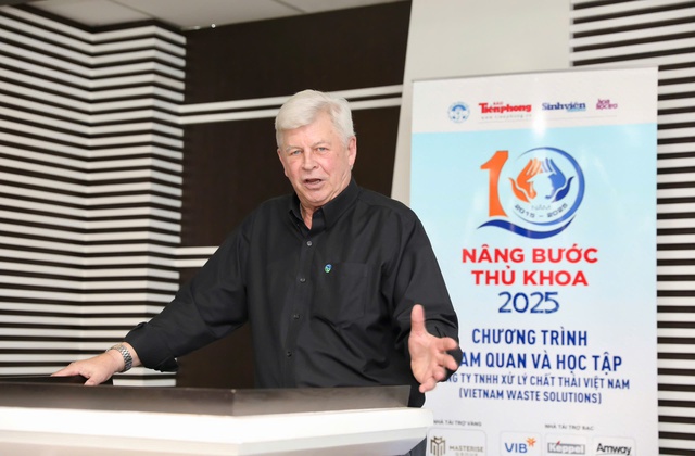 Gần 100 t&acirc;n thủ khoa tham quan c&ocirc;ng nghệ xử l&yacute; chất thải hiện đại tại VWS - Ảnh 3.